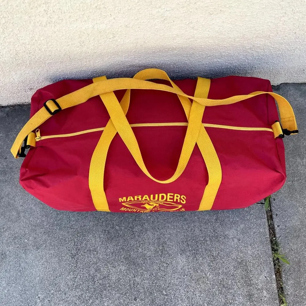 Mountain View Marauders Red Large Duffle Bag Pop Warner